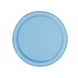 Unique Party Lichtblauwe Borden 23cm | 16 stuks Unique Party Lichtblauwe Borden 23cm | 16 stuks