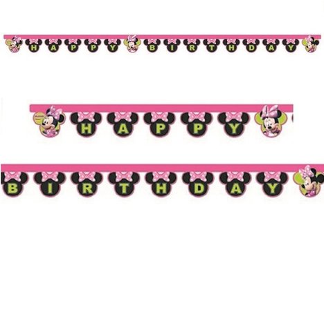Letter garland Minnie Happy Helpers Happy