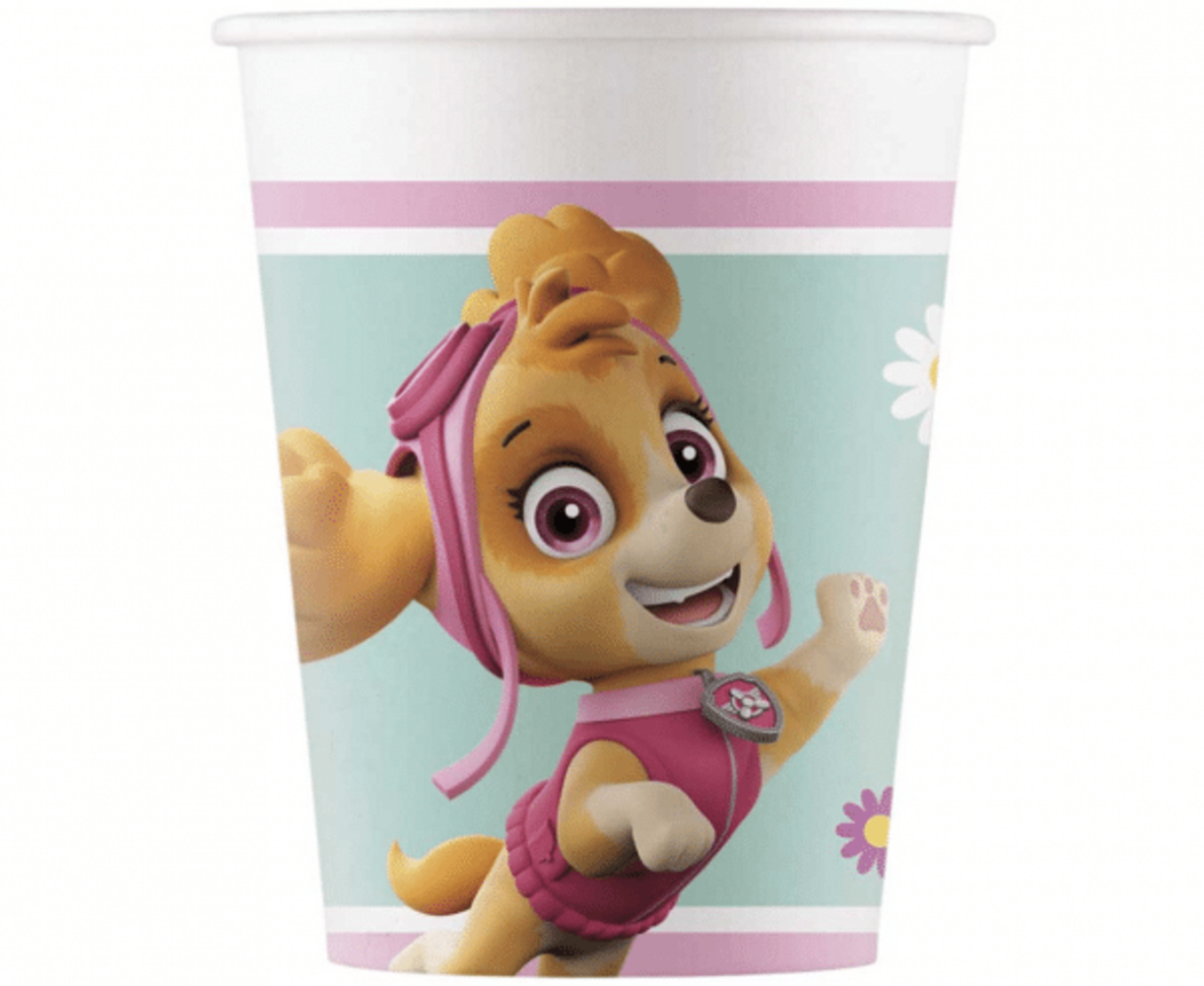 Procos Party Paw Patrol Cups Skye and Everest 200ml | 8 pieces