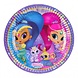Amscan Assiette Shimmer & Shine 23 cm | 8 pièces