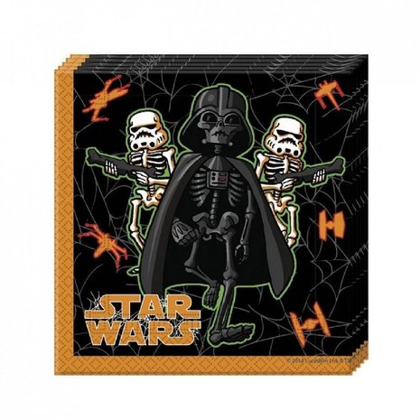 Folat Star Wars Halloween Napkins 20 pieces