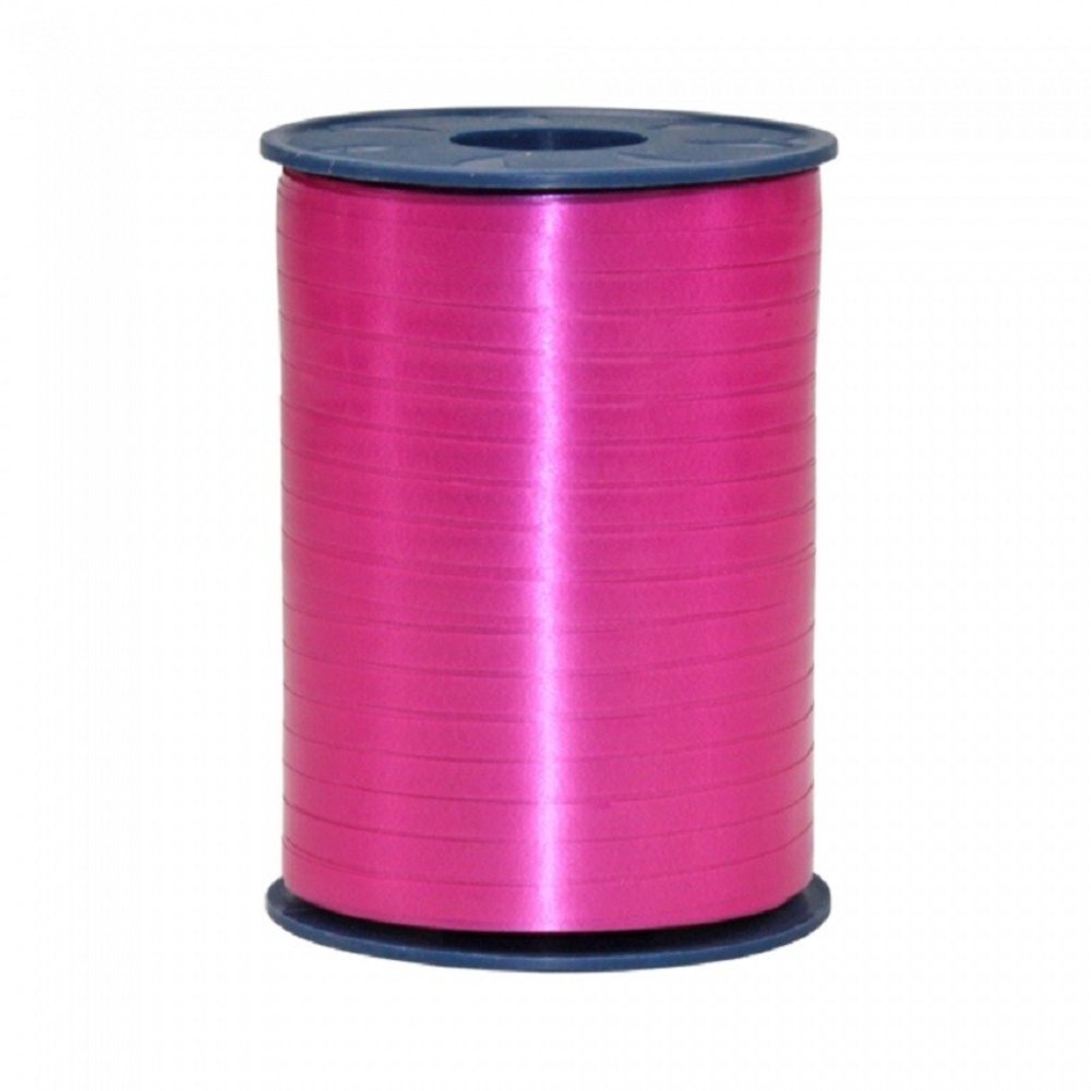 WeFiesta Ruban rose vif - rose 500 m x 5 mm