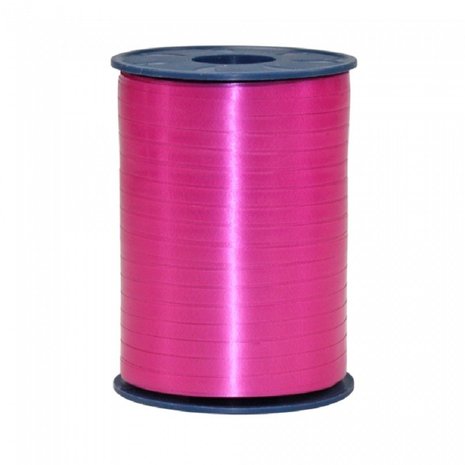 WeFiesta Band, leuchtend pink - pink 500 m x 5 mm