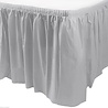 Unique Party Jupe de table argentée 73 cm x 426 cm | à l'unité Unique Party Jupe de table argentée 73 cm x 426 cm | à l'unité