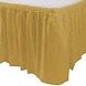 Unique Party Gouden Tafelrok 73cmx426cm | per stuk Unique Party Gouden Tafelrok 73cmx426cm | per stuk