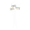 Confetti Straws 10 pieces Confetti Straws 10 pieces