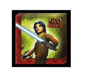 Procos Party Servetten Star Wars Rebels 33x33cm | 20 stuks Procos Party Servetten Star Wars Rebels 33x33cm | 20 stuks
