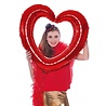 Selfie frame heart red | 80x70cm Selfie frame heart red | 80x70cm