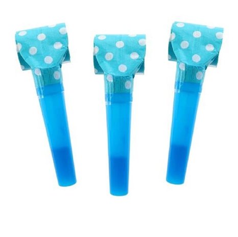 Roll tongue blue with dots | 100 pieces