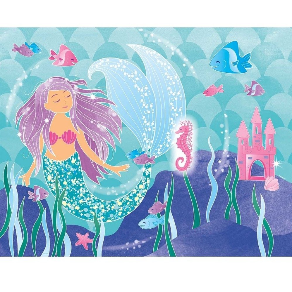 Unique Party Mermaid Game 38x48cm | per piece