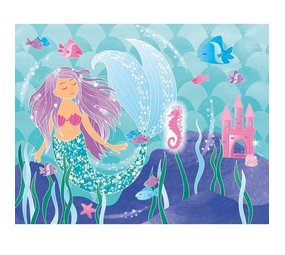 Unique Party Mermaid Game 38x48cm | per piece