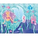 Unique Party Mermaid Game 38x48cm | per piece
