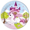 Procos Party Eenhoorn Castle Borden 23cm | 8 stuks Procos Party Eenhoorn Castle Borden 23cm | 8 stuks
