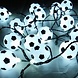Lampenslinger voetbal met 10 lampen | 2,5 meter Lampenslinger voetbal met 10 lampen | 2,5 meter