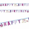 WeFiesta Eenhoorn Castle Happy Birthday Letterslinger 180x15cm | per stuk WeFiesta Eenhoorn Castle Happy Birthday Letterslinger 180x15cm | per stuk
