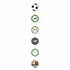 Amscan Voetbal Hangdecoratie Party | 4 stuks Amscan Voetbal Hangdecoratie Party | 4 stuks