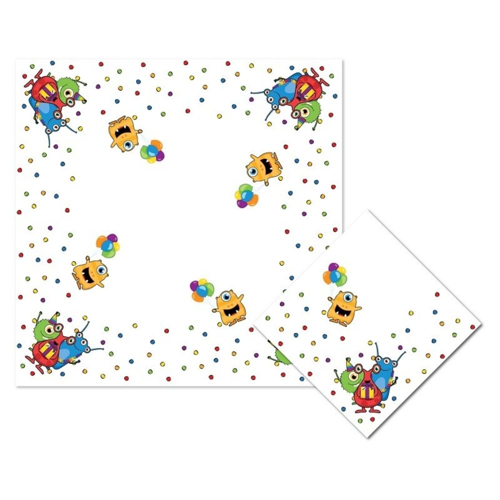 Servet Monster Party 20 stuks Servet Monster Party 20 stuks