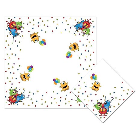 Servet Monster Party 20 stuks Servet Monster Party 20 stuks