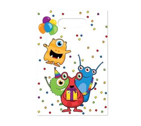 Monster Party treat bag 6 pieces