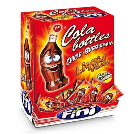 Fini Snoep Colaflesje verpak 5gram | 20 stuks Fini Snoep Colaflesje verpak 5gram | 20 stuks