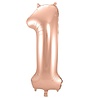 Paper Dreams Foil balloon 1 rose gold | 86cm Paper Dreams Foil balloon 1 rose gold | 86cm