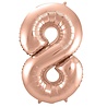 Paper Dreams Ballon en aluminium 8 pouces or rose | 86 cm Paper Dreams Ballon en aluminium 8 pouces or rose | 86 cm