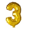 WeFiesta Foil balloons 3 gold | 40cm WeFiesta Foil balloons 3 gold | 40cm