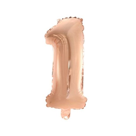 WeFiesta Balloon foil 1 rose gold | 40cm