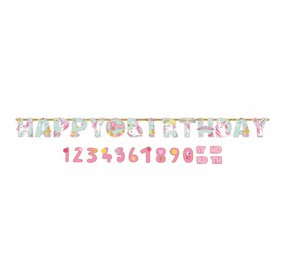 Riethmüller Magical Unicorn Age Letter Garland 320x25cm | per piece
