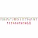 Riethmüller Magical Unicorn Age Letter Garland 320x25cm | per piece