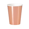 Unique Party Roségoldene Metallic-Tassen, 350 ml | 8 Stück Unique Party Roségoldene Metallic-Tassen, 350 ml | 8 Stück