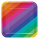 Creative Converting Bord Regenboog kleuren 23cm | 8 stuks Creative Converting Bord Regenboog kleuren 23cm | 8 stuks
