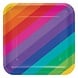 Rainbow Colors Plate 23cm | 8 pieces
