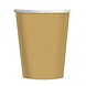 Unique Party Gouden Bekers 270 ml | 8 stuks Unique Party Gouden Bekers 270 ml | 8 stuks