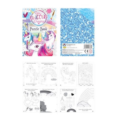 Henbrandt Unicorn Puzzle Booklet | 12 pieces