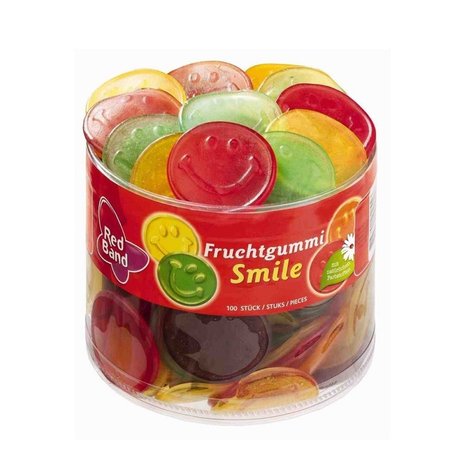Red Band Gum Smiles Colored 1200 grammes | par silo