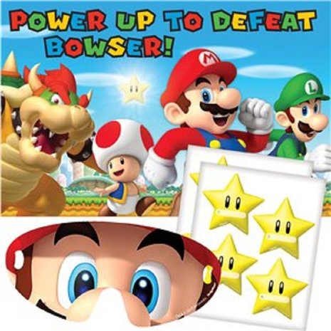 Amscan Super Mario Bros Spel | per stuk Amscan Super Mario Bros Spel | per stuk