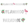 Riethmüller Buchstabengirlande Flamingo Paradise 135x15cm | pro Stück Riethmüller Buchstabengirlande Flamingo Paradise 135x15cm | pro Stück