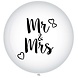 Mariage de M. et Mme avec des ballons XL