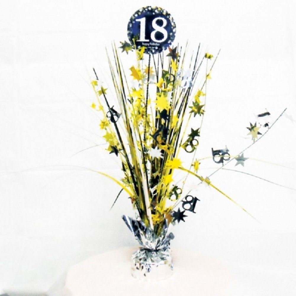 Riethmüller Tafeldecoratie 18 Jaar Sparkling Goud 46cm | per stuk Riethmüller Tafeldecoratie 18 Jaar Sparkling Goud 46cm | per stuk