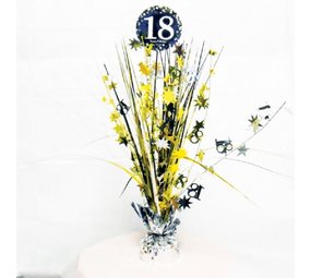 Riethmüller Décoration de table 18 ans Or scintillant 46 cm | à la pièce