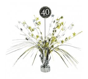 Riethmüller Décoration de table 40 ans Or scintillant 46 cm | à la pièce