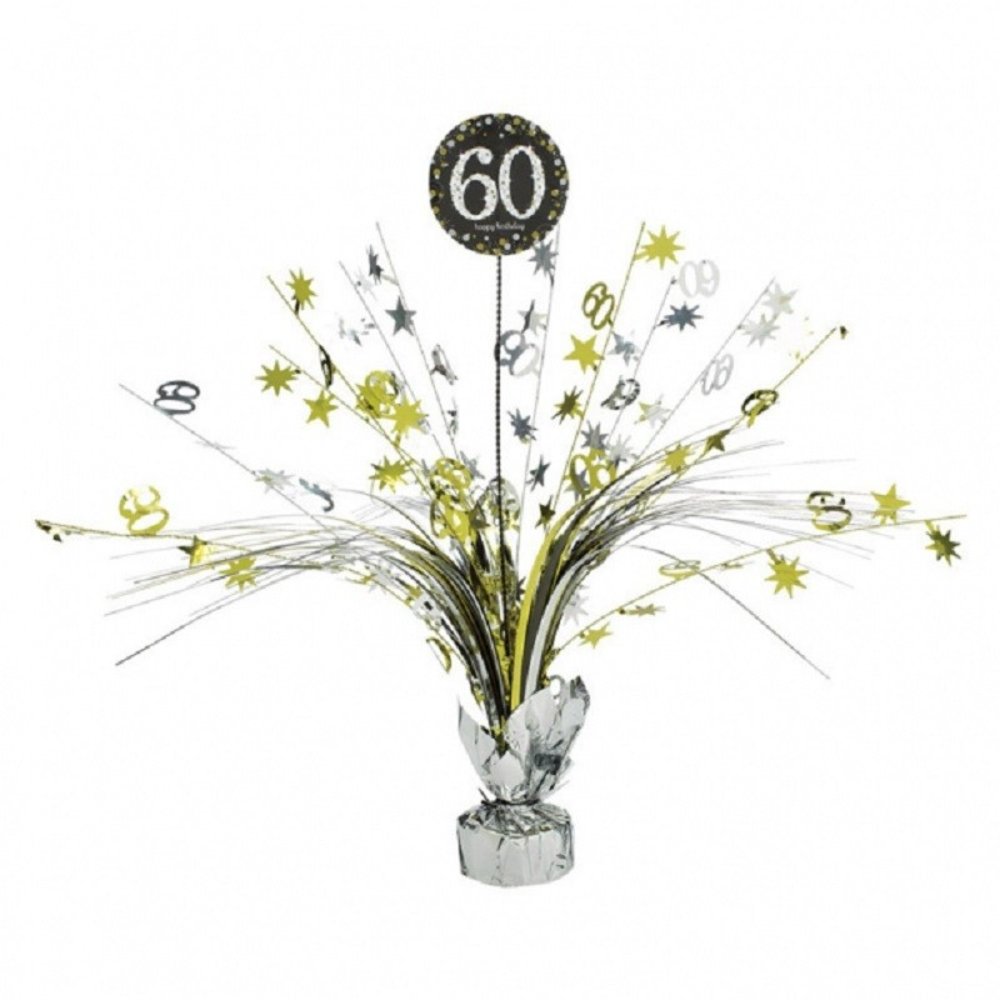 Riethmüller Table Decoration 60 Years Sparkling Gold 46cm | per piece