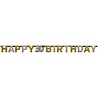 Riethmüller 30 Jahre funkelnde goldene Buchstabengirlande 213x16cm | pro Stück Riethmüller 30 Jahre funkelnde goldene Buchstabengirlande 213x16cm | pro Stück