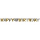 Riethmüller Letterslinger Sparkling zilver-goud 40 jaar 230x16cm | per stuk Riethmüller Letterslinger Sparkling zilver-goud 40 jaar 230x16cm | per stuk