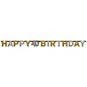 Riethmüller Funkelnde silber-goldene Buchstabengirlande zum 40. Geburtstag, 230 x 16 cm | pro Stück Riethmüller Funkelnde silber-goldene Buchstabengirlande zum 40. Geburtstag, 230 x 16 cm | pro Stück