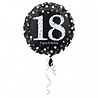 Anagram Helium Balloon 18 Years Sparkling Gold Empty 45cm | per piece Anagram Helium Balloon 18 Years Sparkling Gold Empty 45cm | per piece