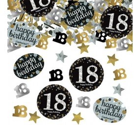 Riethmüller Confetti 18 jaar Sparkling Goud | 34 gram Riethmüller Confetti 18 jaar Sparkling Goud | 34 gram