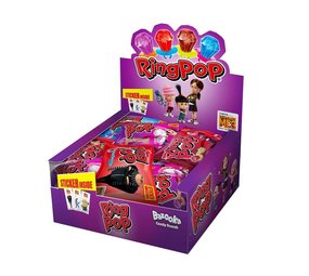 Bazooka Snoep Ringpop 10 gram | per stuk Bazooka Snoep Ringpop 10 gram | per stuk