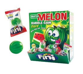 Fini Chewing-gum à la pastèque 5 grammes | 20 pièces